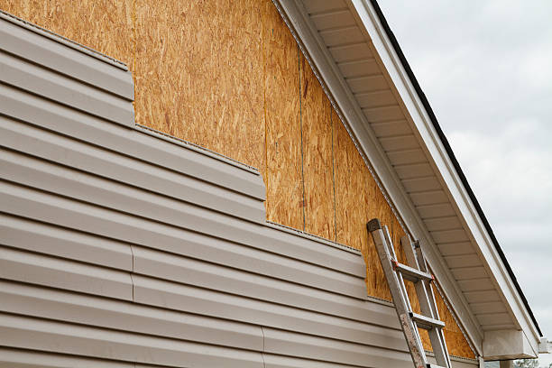 Professional Vinyl Siding technician working in Homeworth, OH